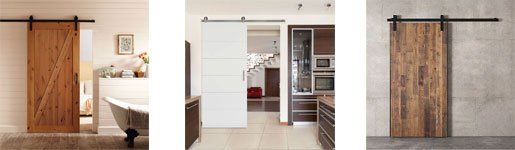 Barn doors interior Victoria BC